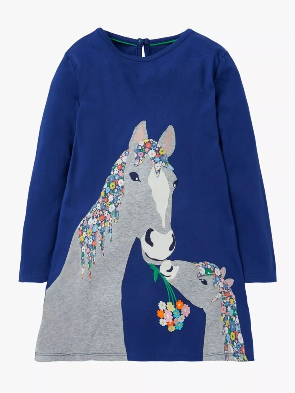 Mini Boden Horse Appliqué Dress - Picture 1 of 4